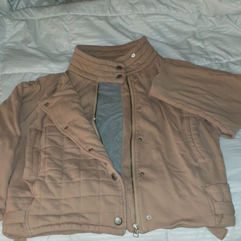 Free People oversized unique jacket.